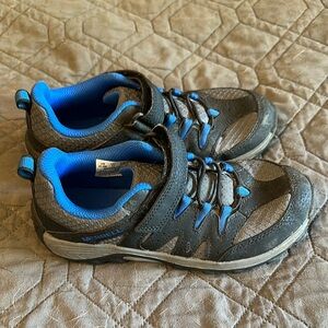 Merrell Kids' Gray and Blue Hiking Shoes
